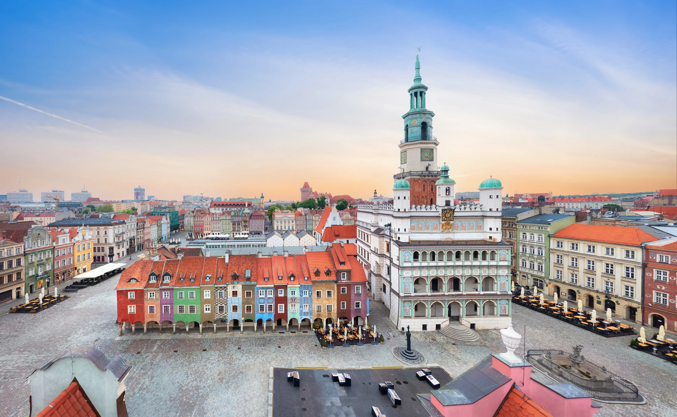 Old Market Square in Poznań, Poland